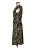 En Focus Studio Animal Print Brown Cocktail Dress Size 10 - photo 5