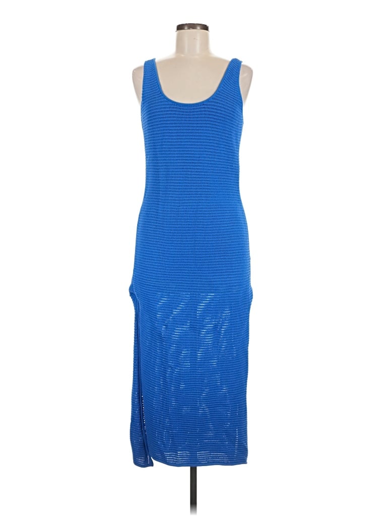 Pre-owned Frame Casual Dress In Blue