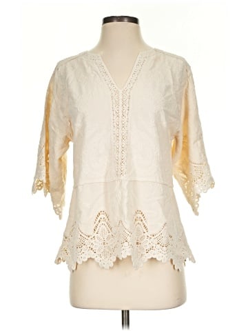 Democracy 3/4 Sleeve Blouse (view 1)
