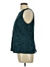 Ann Taylor 100% Polyester Teal Sleeveless Blouse Size 12 (petite) - photo 5