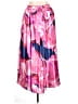 Her Destiny 100% Polyester Print Pink Casual Skirt Size XL - photo 1