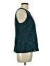 Ann Taylor 100% Polyester Teal Sleeveless Blouse Size 12 (petite) - photo 4