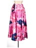 Her Destiny 100% Polyester Print Pink Casual Skirt Size XL - photo 2