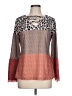 Unbranded Brown Long Sleeve Blouse Size L - photo 1