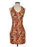 Shein Paisley Orange Cocktail Dress Size S - photo 1