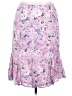 TanJay 100% Polyester Floral Purple Casual Skirt Size 14 (petite) - photo 1