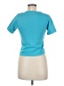Good American Teal Short Sleeve Top Size Med (2) - photo 2