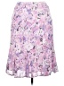 TanJay 100% Polyester Floral Purple Casual Skirt Size 14 (petite) - photo 2