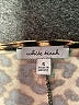 White Birch Animal Print Brown Long Sleeve Blouse Size S - photo 7