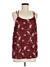 Allison Joy Burgundy Sleeveless Top Size M - photo 1