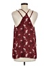 Allison Joy Burgundy Sleeveless Top Size M - photo 2