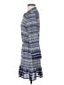 Veronica Beard Paisley Blue Casual Dress Size 0 - photo 5