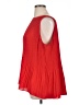 Ann Taylor LOFT 100% Polyester Red Long Sleeve Blouse Size XL - photo 5