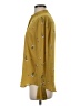 Ann Taylor 100% Polyester Yellow Long Sleeve Blouse Size S - photo 5