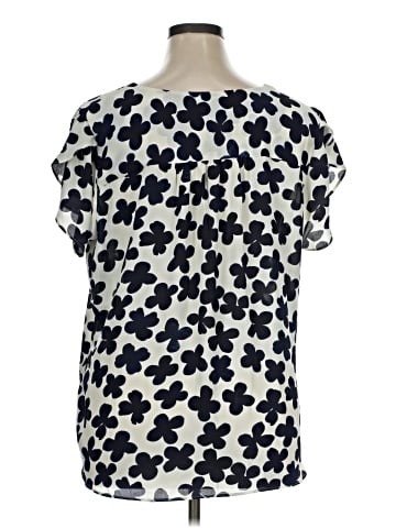 PREMISE Short Sleeve Blouse (view 2)