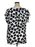 PREMISE 100% Polyester Ivory Short Sleeve Blouse Size 1X - photo 2
