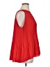 Ann Taylor LOFT 100% Polyester Red Long Sleeve Blouse Size XL - photo 4