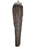 Versona Animal Print Brown Casual Pants Size L - photo 4