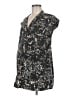 Liz Lange Maternity for Target 100% Polyester Black Kimono Size Med Maternity - photo 1