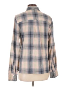 Madewell Flannel Snap-Front Shirt in Plaid (view 2)