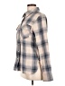 Madewell Plaid Gray Long Sleeve Blouse Size 10 - photo 5