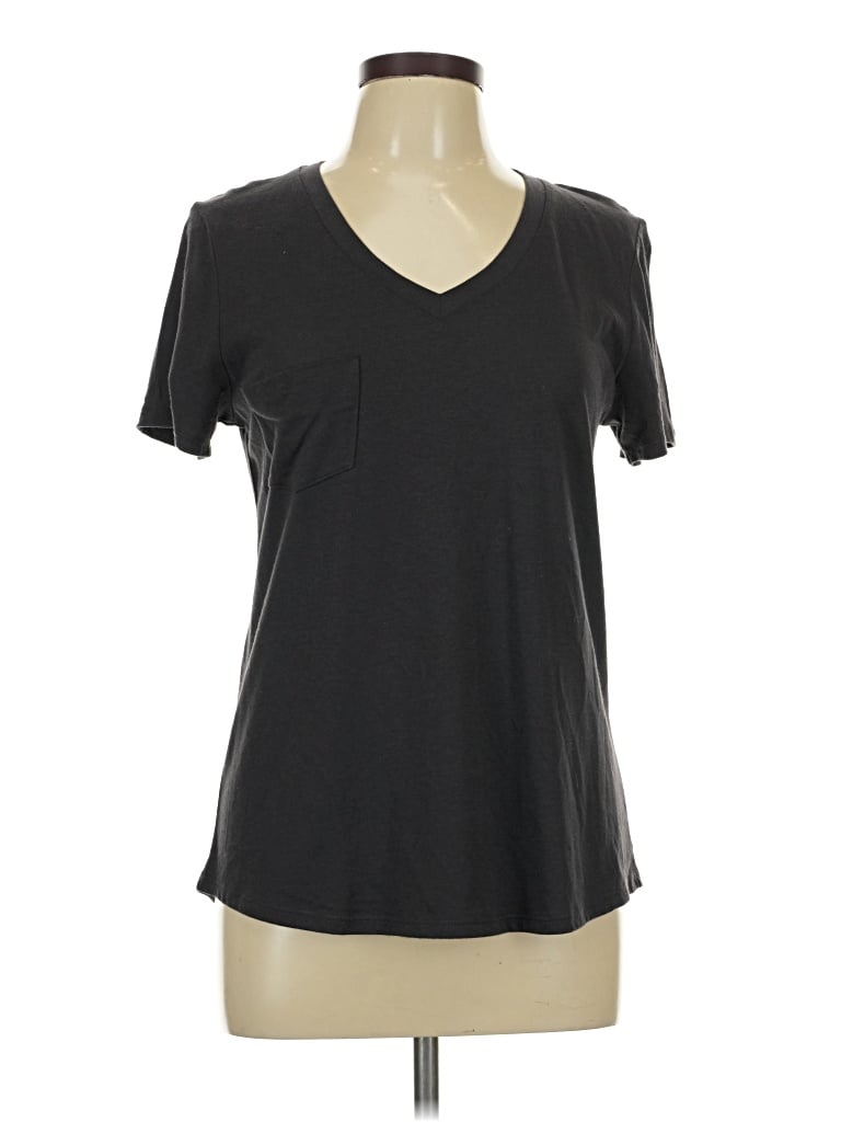 Pre-owned Remade Active T-shirt In Black