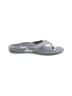 Vionic Metallic Gray Flip Flops Size 11 - photo 1