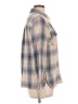 Madewell Plaid Gray Long Sleeve Blouse Size 10 - photo 4