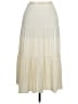 Unbranded Solid Ivory Casual Skirt Size XL - photo 1