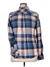 Mudd Plaid Blue Long Sleeve Button-Down Shirt Size XL - photo 2