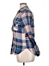 Mudd Plaid Blue Long Sleeve Button-Down Shirt Size XL - photo 5