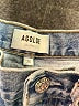 AGOLDE 100% Cotton Hearts Blue Jeans Size 26 waist - photo 3