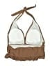 Unbranded Solid Tan Brown Swimsuit Top Size L - photo 2