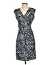 Chaps Paisley Blue Cocktail Dress Size S - photo 1