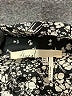 Floreat 100% Rayon Floral Black Long Sleeve Blouse Size 2 - photo 7