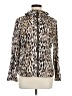Zenergy by Chico's Animal Print Multi Color Gold Windbreaker Size Med (1) - photo 1