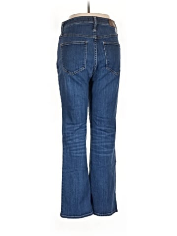 Madewell Tall Curvy Cali Demi-Boot Jeans in Larkspur Wash: TENCEL&trade; Denim Edition (view 2)