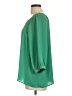 PREMISE 100% Polyester Green 3/4 Sleeve Blouse Size L (estimated) - photo 5