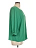 PREMISE 100% Polyester Green 3/4 Sleeve Blouse Size L (estimated) - photo 4