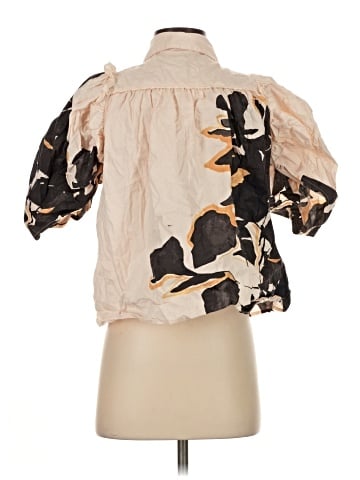 Forever That Girl for Anthropologie 3/4 Sleeve Blouse (view 2)