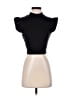 Azalea Black Short Sleeve Turtleneck Size S - photo 1