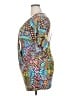 Trina Turk Paisley Teal Short Sleeve Blouse Size 20 (estimated) - photo 5