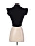 Azalea Black Short Sleeve Turtleneck Size S - photo 2
