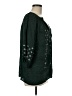 Rungolee 100% Silk Green 3/4 Sleeve Silk Top Size M - photo 4