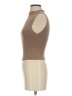 Zara Brown Sleeveless Turtleneck Size S - photo 5