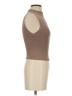 Zara Brown Sleeveless Turtleneck Size S - photo 4