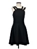 B. Darlin Solid Black Cocktail Dress Size 0 - photo 1