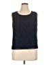 R&M Richards 100% Polyester Black Sleeveless Top Size 14 - photo 1
