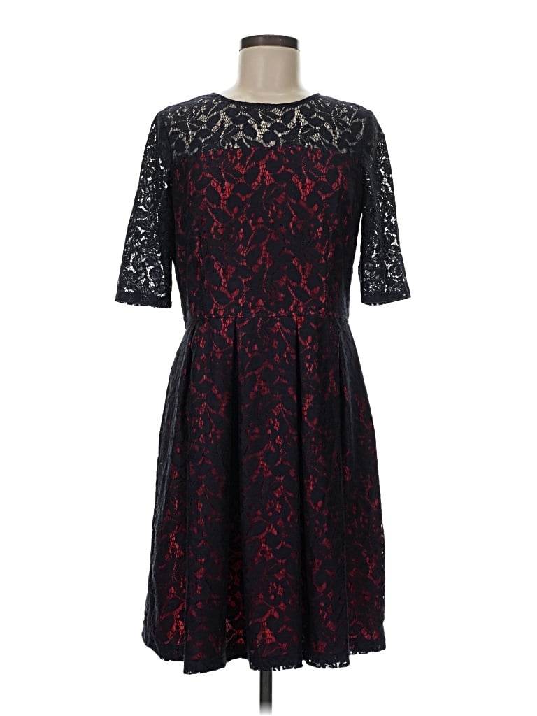 Pre-owned Gabby Skye Cocktail Dress In Black
