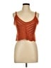 Lunik Orange Tank Top Size L - photo 1